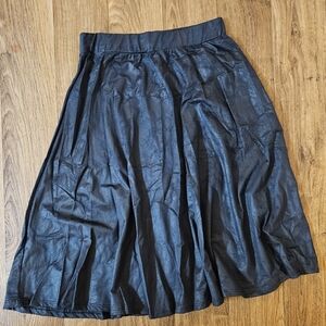 Elegant Black Maxi Skirt